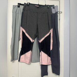 3 set of Leggings. 2 Capris and 1 Full Length Activewear Leggings
